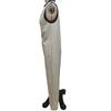 Summer Jumpsuits for Women Stand-collar Sleeveless Loose Overalls with Pockets V-neck Casual Wide Leg Rompers