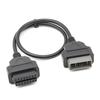 OBDII Extension Cable 14Pin To OBD2 16Pin Female Diagnostics Cable Auto Fault Detectors OBD2 Connector