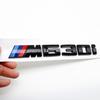 Lesklý černý zadní znak na kufr, Samolepka na auto, ABS M Logo Znak Obtisk Vhodné pro BMW M135i M240i M340i M340d M440i M530i M550i M yf2