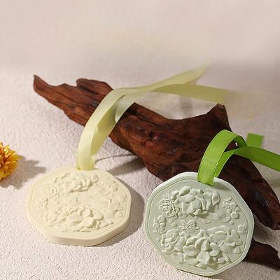 Pingente de Gesso Perfumado Osmanthus Wardrobe Fragrância Duradoura Deixa nas Roupas e Aroma de Chá