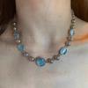 Punk Style Hip-Hop Choker Necklace for Men - High-End Clavicle Chain, Y2K Subculture Jewelry, Sweet & Cool Collar