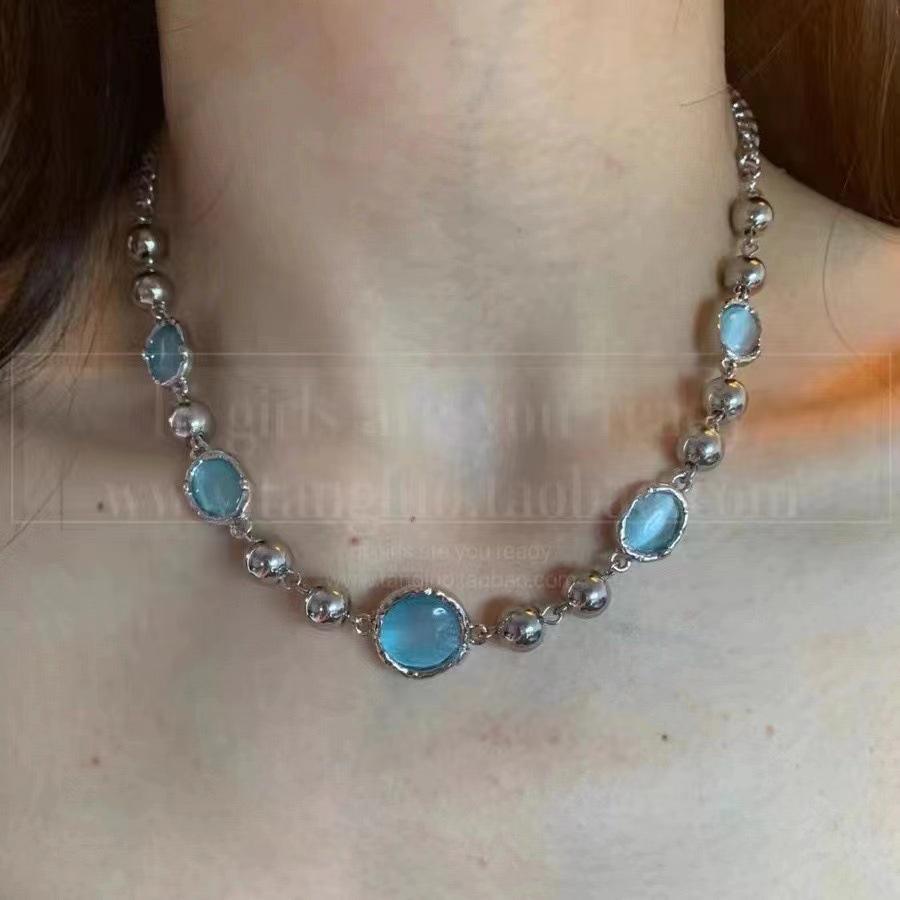 Punk Style Hip-Hop Choker Necklace for Men - High-End Clavicle Chain, Y2K Subculture Jewelry, Sweet & Cool Collar