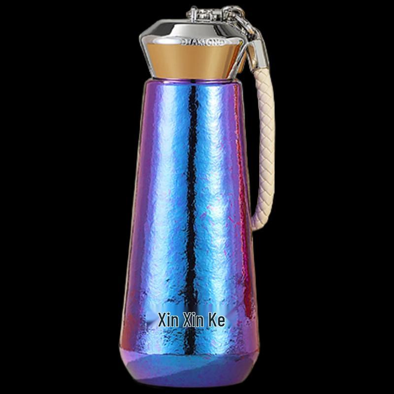 Xin Ke XTi-1028 330ml Titanium Diamond Portable Tea Cup