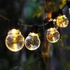 Solar Garden Garland Led Lights 20X Bulbs Hanging Decorative