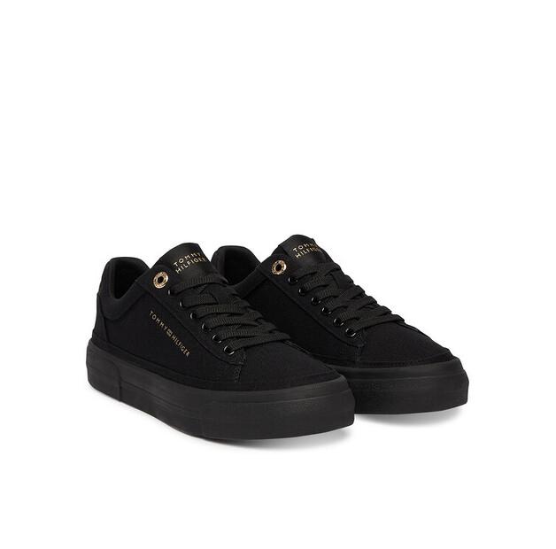 Tommy Hilfiger Th Foxing Platform Canvas Sneakers