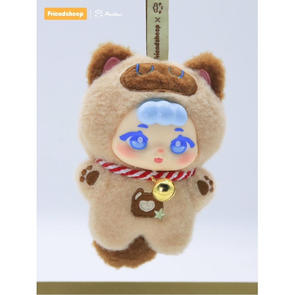 Null Amow Cat Fur Ball Party Series Trading Plush 1box 6pcs