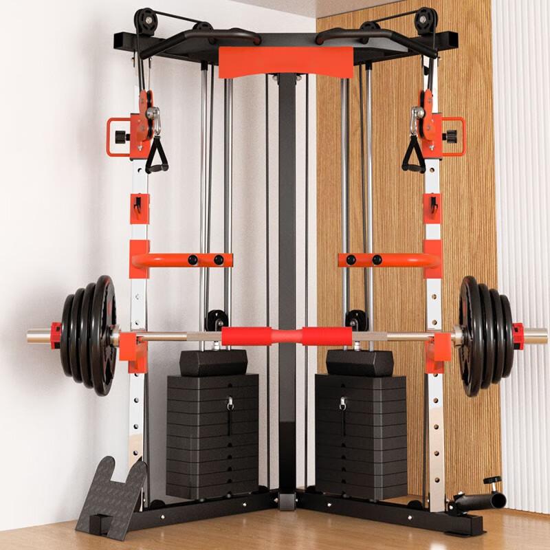 

Yanbo Home Gym Multi-functional Power Rack with Lat Pulldown
