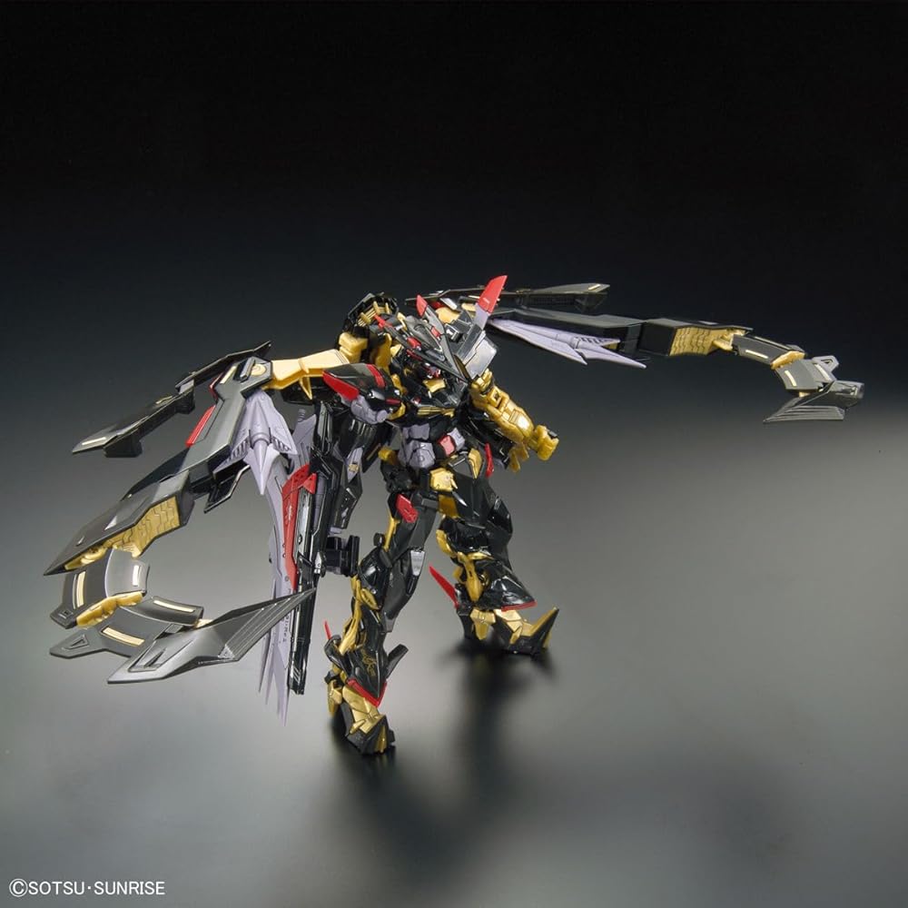 RG Gundam Seed Astray Gold Frame Amatsu Mina 1/144 Scale Color-Coded Plastic Model Kit