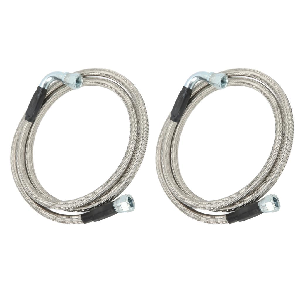 Transmission Cooler Hose Metal Cooling Lines Fitting Kit for TH350 700R4 TH400 4L80E