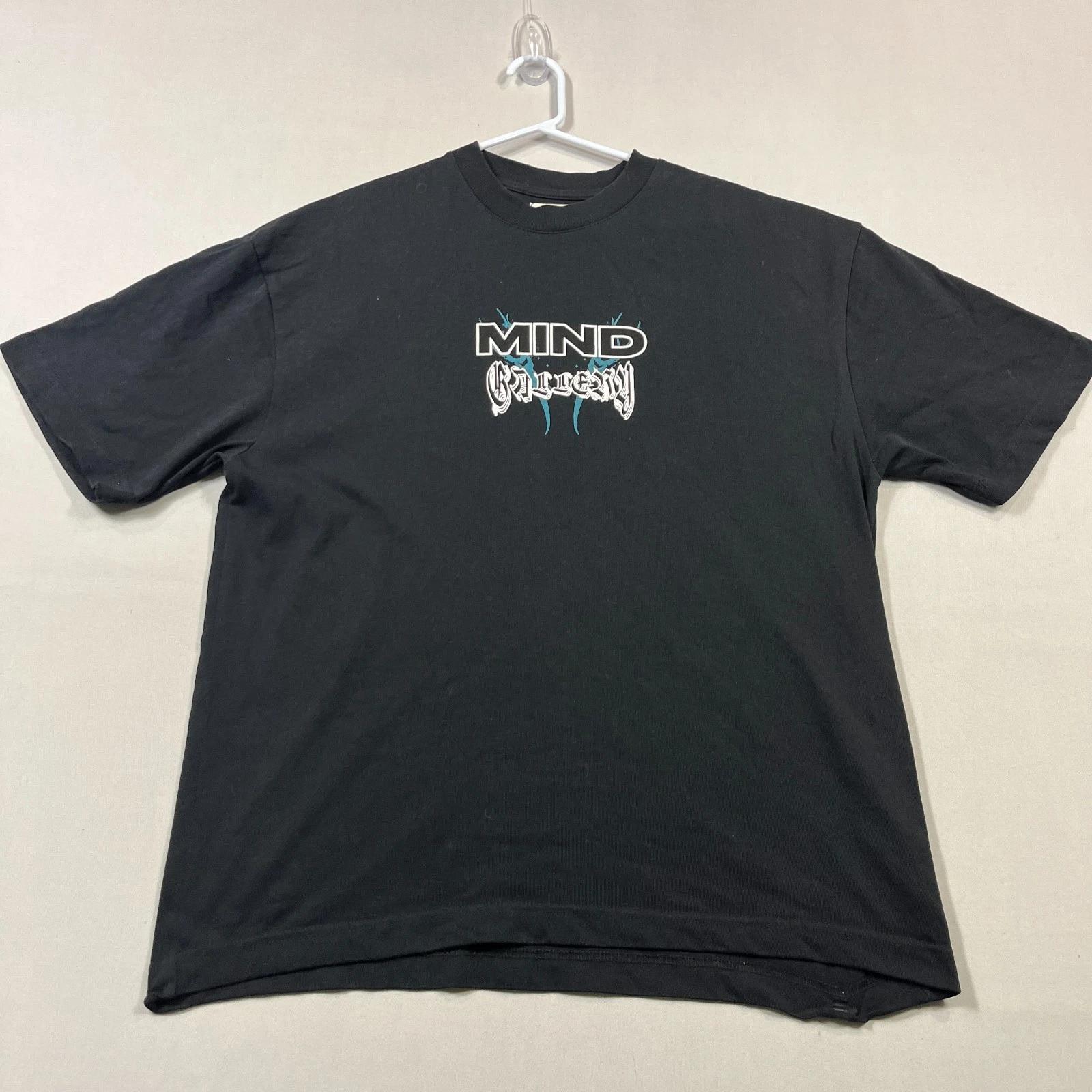 Mind Gallery T Shirt Relaxed Fit Short Sleeve Heavyweight Tee Mens Medium M 2XL