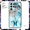 Hot Brand Hurley Phone Case For Samsung Galaxy S26 S25 S24 S23 S22 S21 S20 Plus Ultra Limited Soft Black