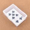 4Pcs Clear Plastic Card Holder Boxes Playing Game Card Storage Box Containers for Banks, Business, Game Easy to Use