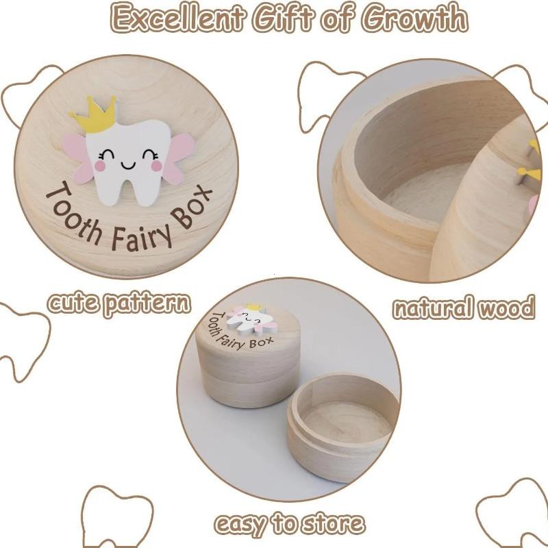 NewMilk Teeth Organizer Durable Collecting Teeth High Quality Baby Tooth Box Save Gifts Tooth Box