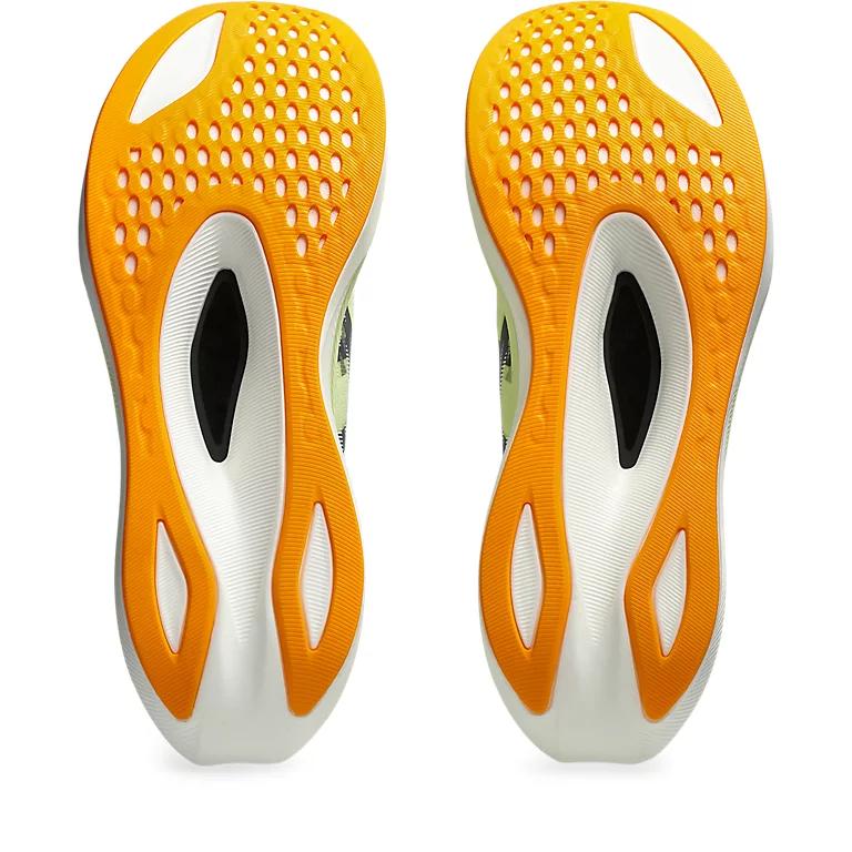 ASICS Unisex MAGIC SPEED 4 Running Shoes Huddle Yellow Metropolis 1011B875-751