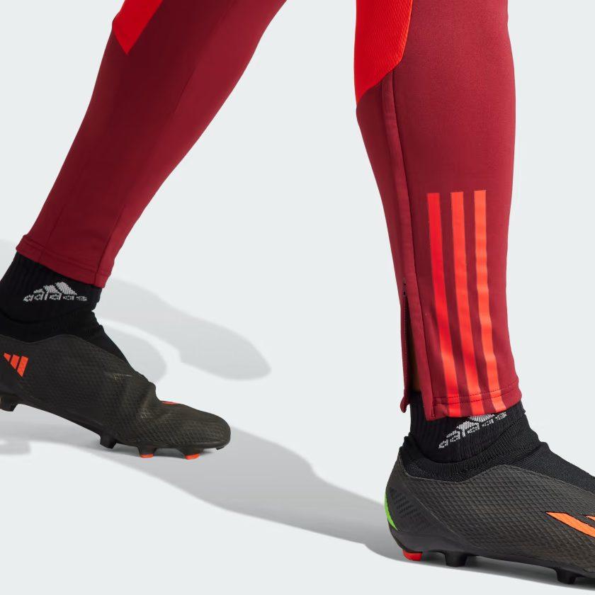 adidas Manchester United Tiro 23 Training Tracksuit Bottoms Knitted Sweatpants Men's Red IA7282