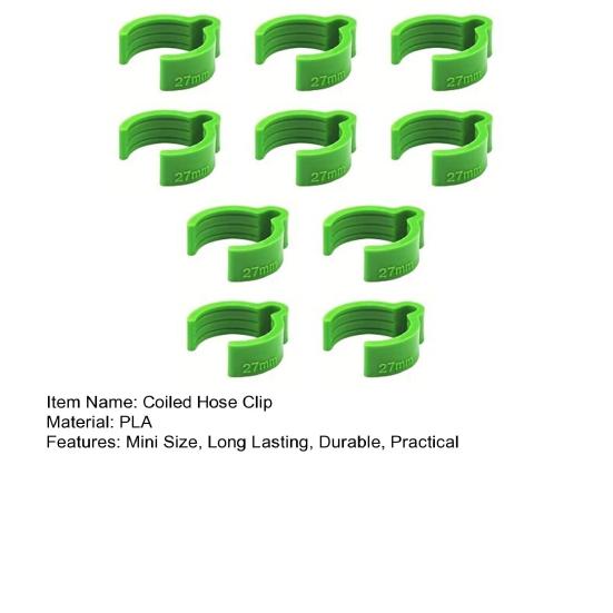 1/5/10Pcs Dust Hose Organizer Clips Hose Clamps Simple Installation Mini Size Universal