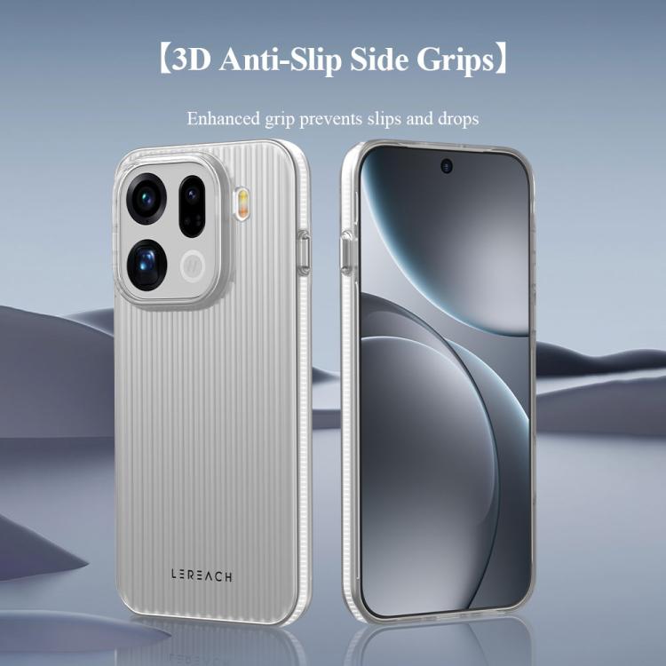 TOC Icicle Series Ice Mist Double-Sided Non-Slip Phone Case For OPPO Find X9 Pro, Anti-Yellow PC Shockproof Cover