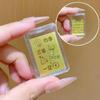 Shuibei 999 Pure Gold Princess Phone Sticker & Magnet Set - Prosperity, Peace, and Joy Design
