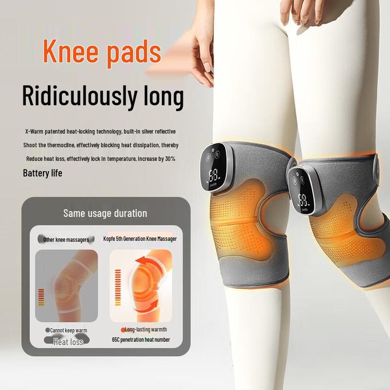 Keepfit Smart Heated Knee Massager with Moxibustion