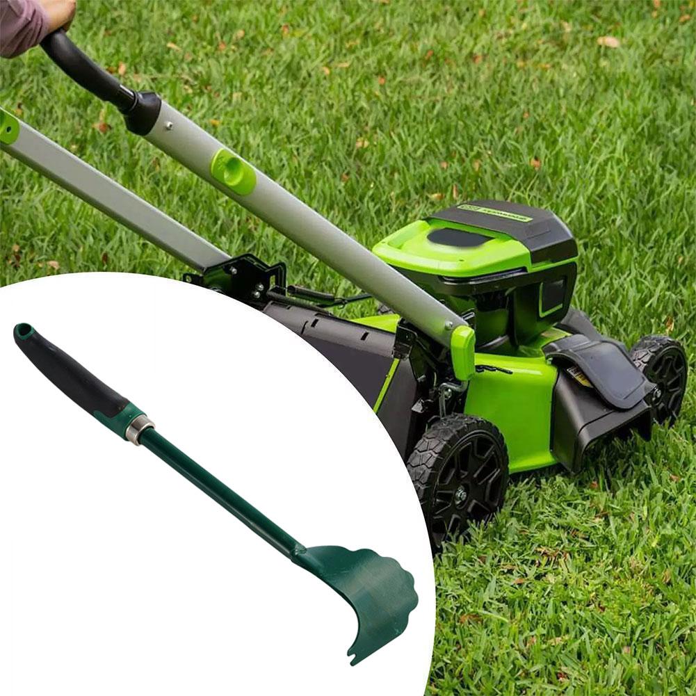 Rasenmäher Wartung Deckschaber Reinigungswerkzeuge Effizienter Schaber Mit Langem Griff Reinigungswerkzeug Für die Gartenarbeit