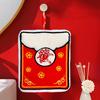 Chinese New Year 2026 Hand Towel Cartoon Absorbent Towels Chinese Spring Festival Quick Drying Towels Cute Lucky Hanging Cloth