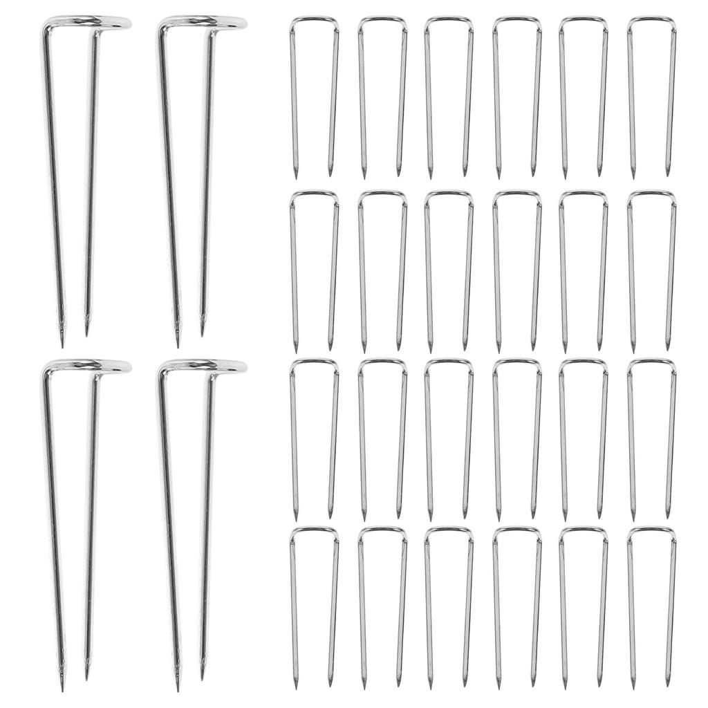 1 Box U Shaped Sewing Pins for Fabric Quilting Crafts Reusable Strong Hard Pointed Smooth Surface Easy Grip U Pins for DIY Home