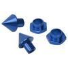 Rear Windshield Glass Strut Hardware Repair Kit 90101 SR3 000 Replacement for Civic Hatchback 1992 To 1995 Blue