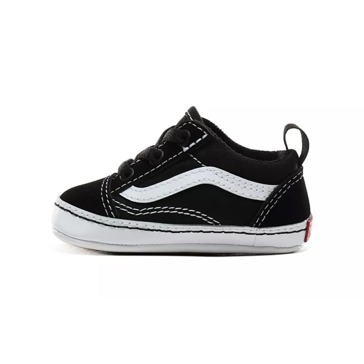 

Детские кроссовки Vans Old Skool Crib черно-белые True-White VN0A3U8K6BT