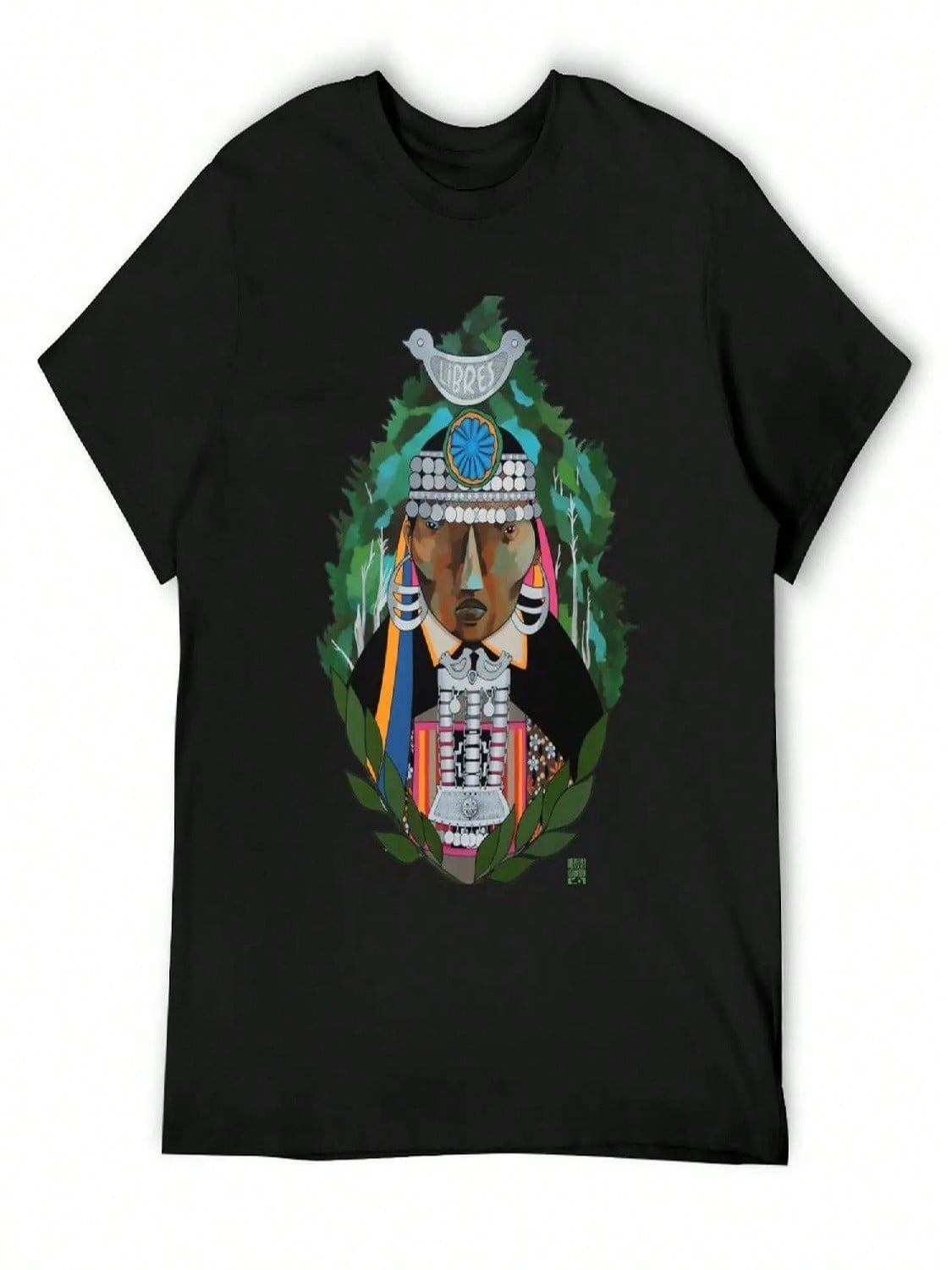 Mapuche T-Shirt Aesthetic Clothes Graphic T Shirt Vintage Oversizeds unisex Graphic T-Shirts Hip Hop S разноцветный