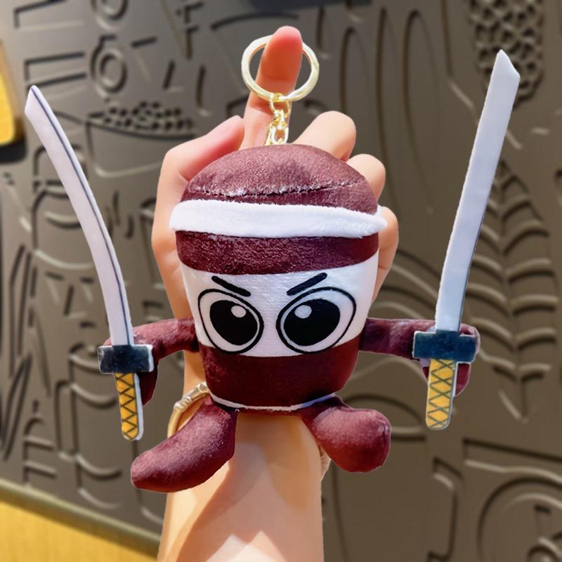 Акула Гора Море Классическая Плюшевая Брелок Игрушка Кукла, Маленькая Фигурка Сумка, Маленькая Подвеска Кукла Cappuccino ninja