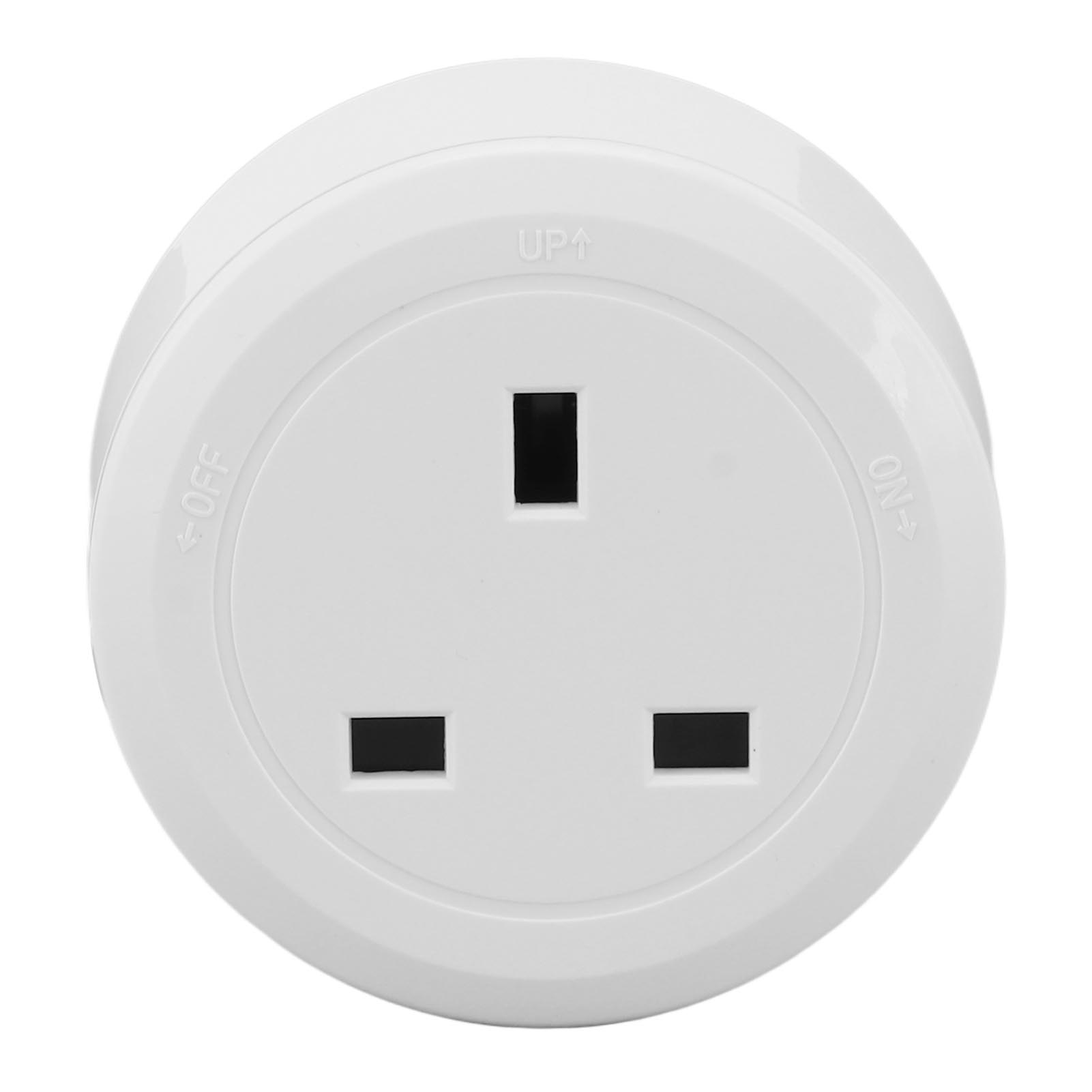 

Power Track Socket 13A Removable Surface Mount Plastic for Home Living Room Kitchen