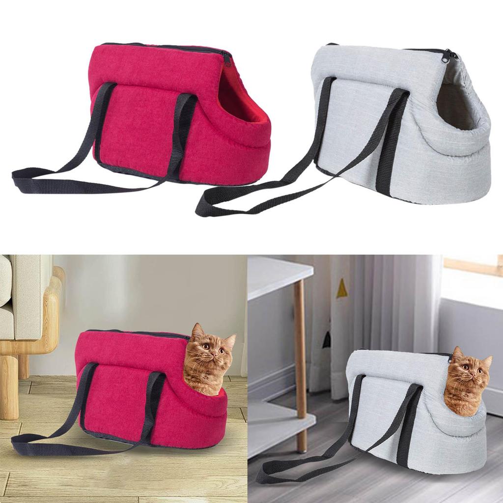 Pet Carrier Travel Transport Bag Comfortable Breathable Walking Dog Car Seat
