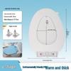 TLXT Thickened Soft O-Shaped Toilet Seat Cover
