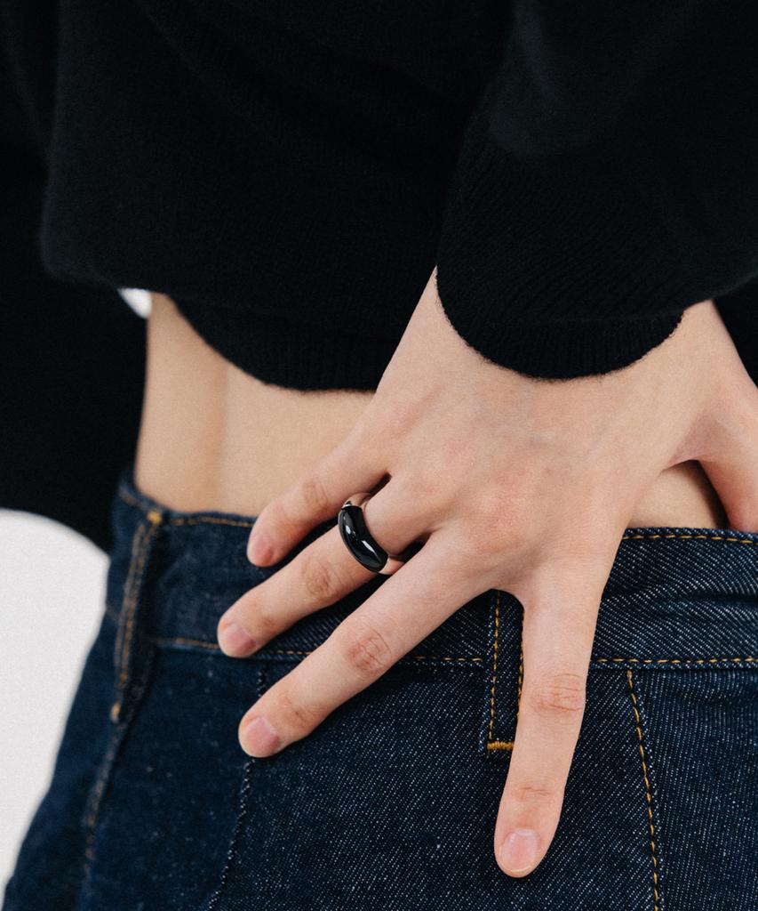 Tacit Onyx Bay Ring
