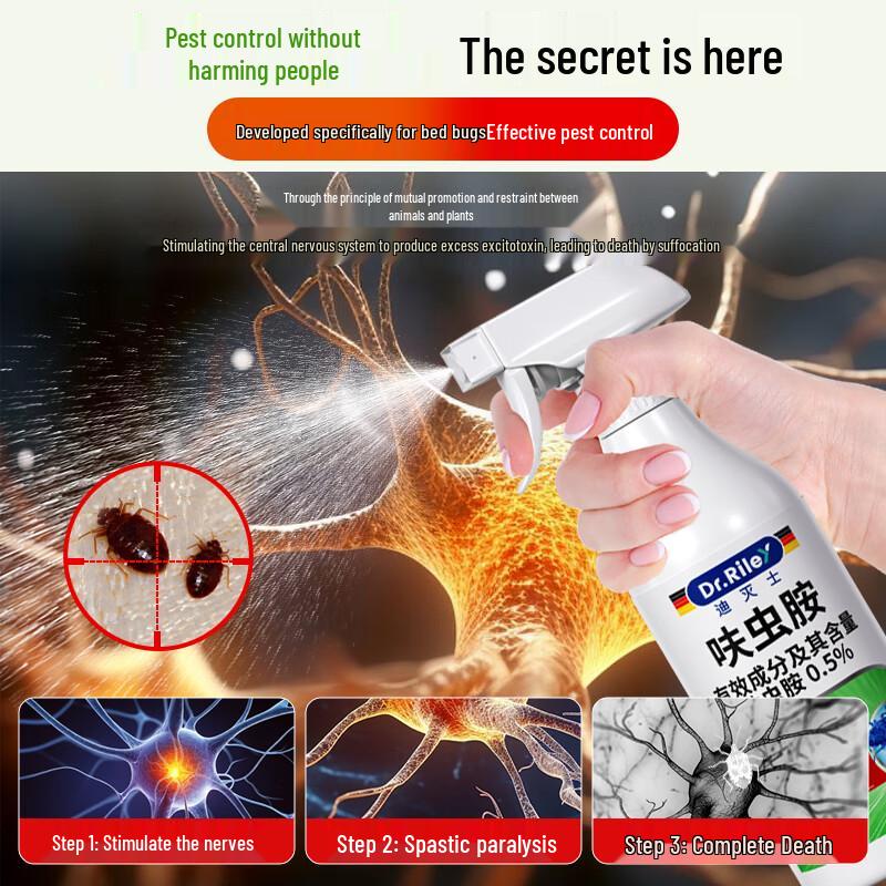 DR.RILEY Bed Bug and Mite Killer Spray