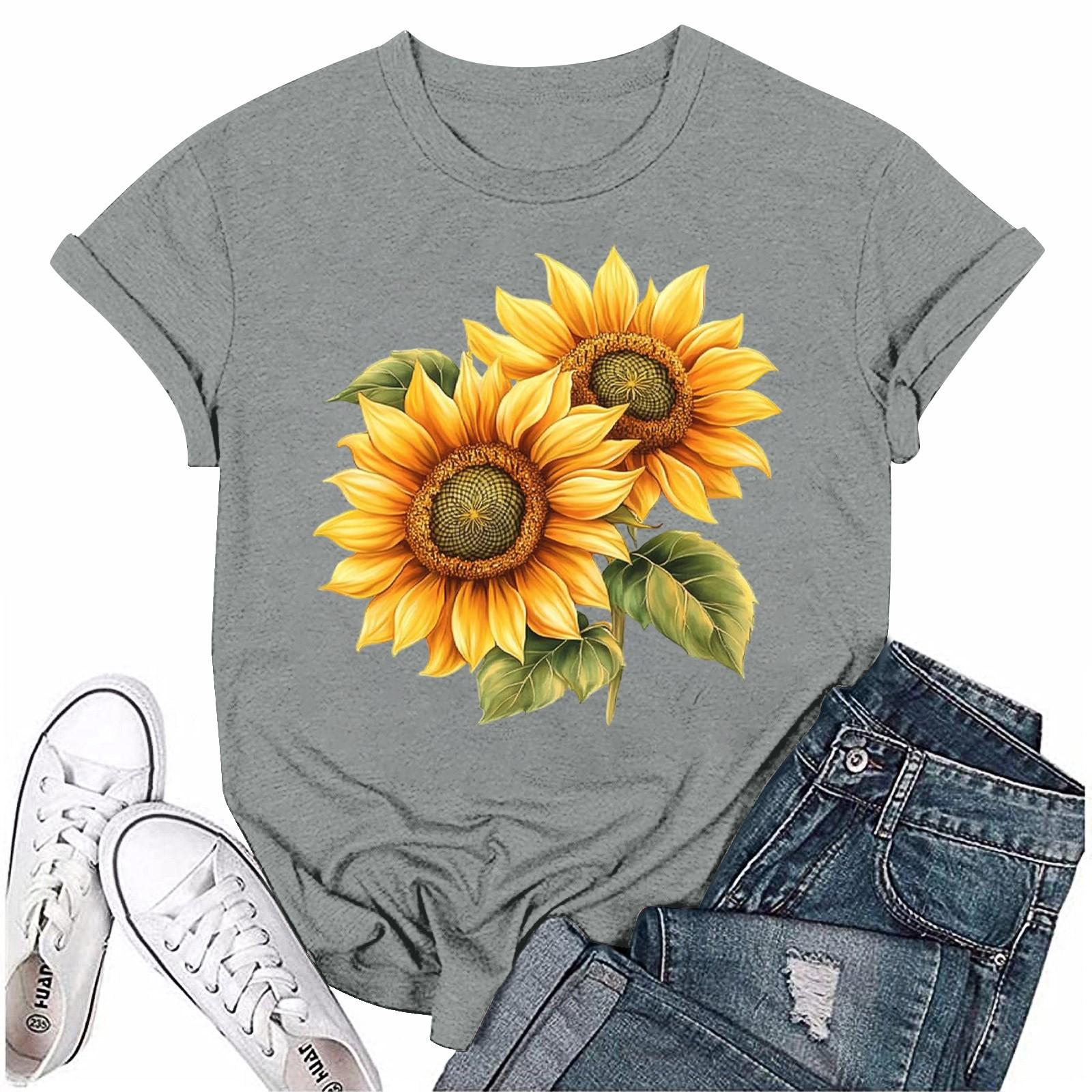 

Женская мода с принтом, круглым вырезом, коротким рукавом, футболка, пуловер, топ XXXL