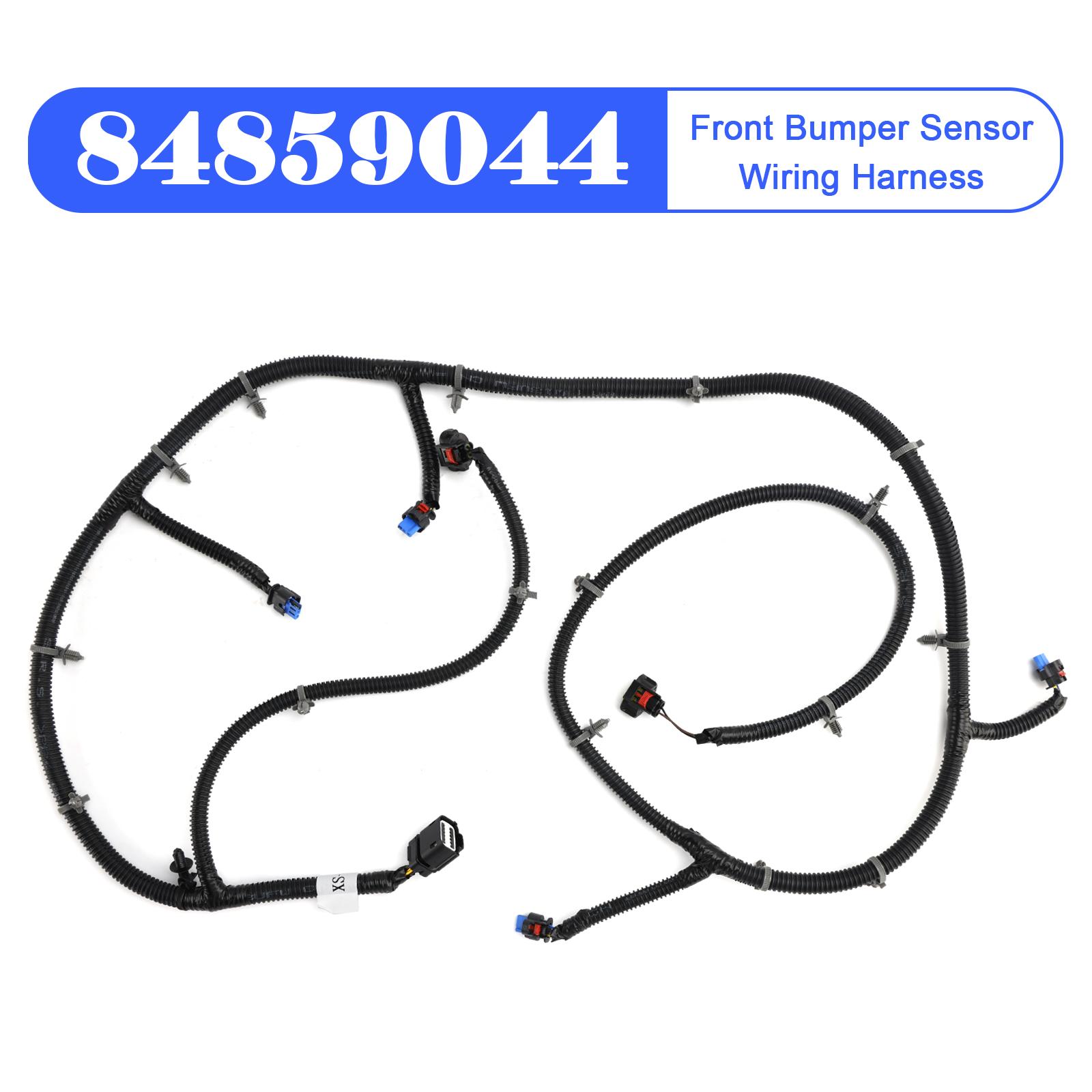 Front Bumper Sensor Wiring Harness for GMC Silverado Sierra 1500 19-22 84859044