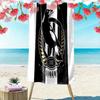 Magpies Roar Print Beach Towel, Large Soft Quick Dry Towel for Beach Camping Swimming