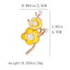 1Pc Elegant Romantic Plum Blossom Brooch Exquisite Retro Pin Trendy Art Jewelry Accessories Party Birthday Festival Gift Unique