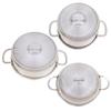 Serenk Modernist 6 Pieces Steel Cookware Set