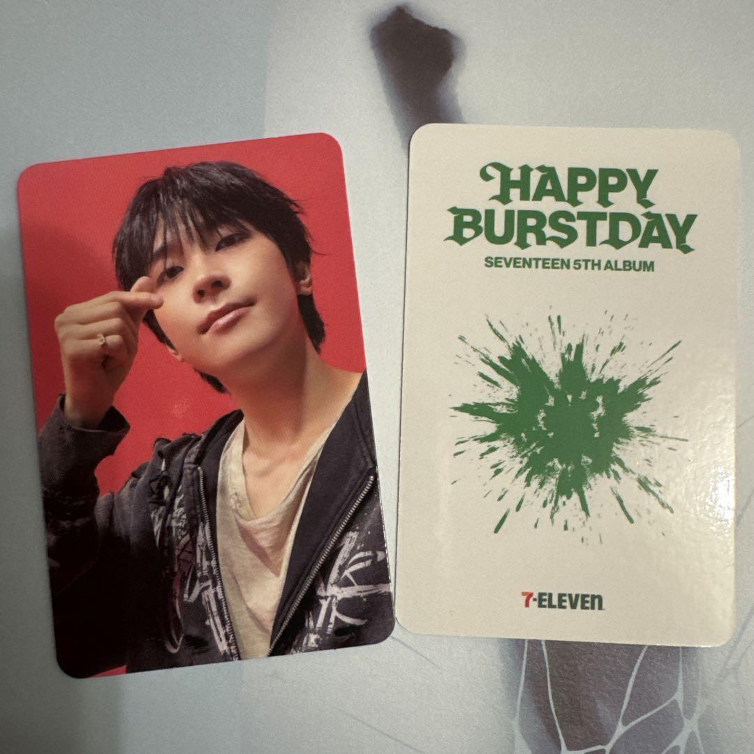 

[USED] SEVENTEEN Wonwoo HAPPY BURSTDAY Bonus Trading Card