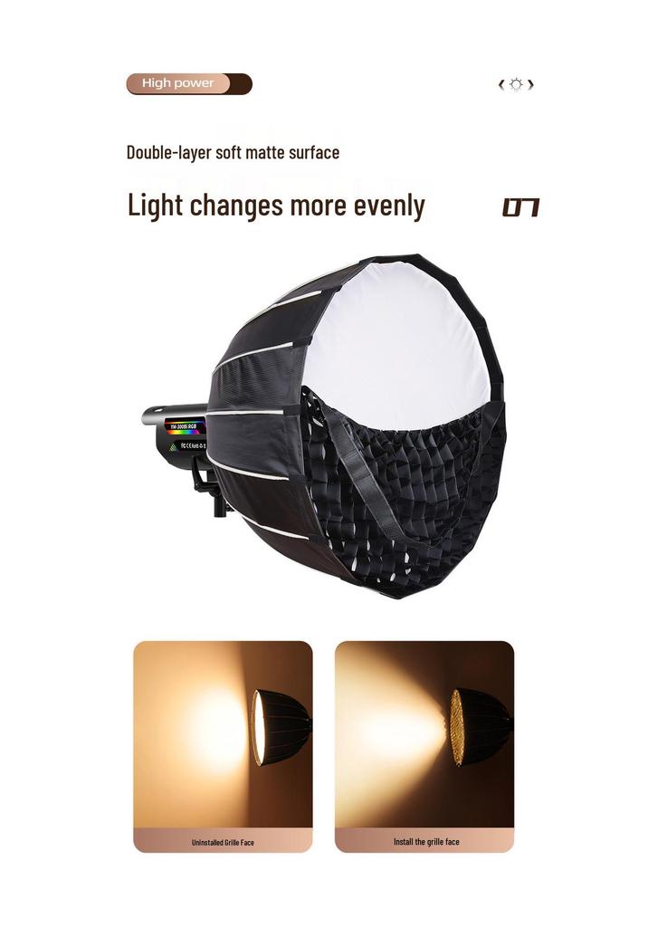 YM300BI 150W RGB Sun Lamp: Live Broadcast & Photography Soft Light