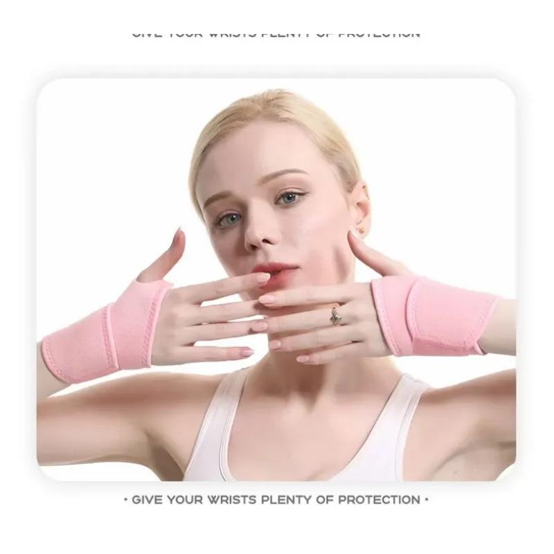 1Pc Unisex Wrist Guard Band Brace Support Carpal Tunnel Sprains Strain Gym Strap Athletic Pain Relief Wrap Bandage Guard Gear