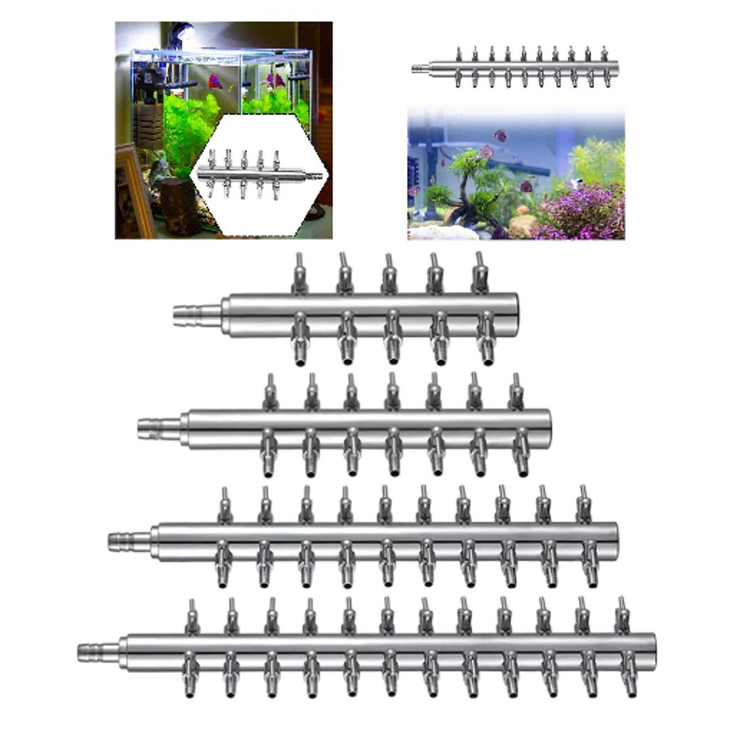 Aquarium Air Control Valve Professional O2 Distributor Outlet Air Distributor Air Pump Accessories Multi Ports