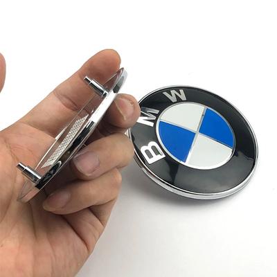 2 szt. 74mm 82mm Emblemat maski przedniej i bagażnika tylnego do samochodu E30 E38 E39 E46 E60 E61 E90 X1 X3 X4 X5 X6 E70 E83 X5 F10 F30 F32