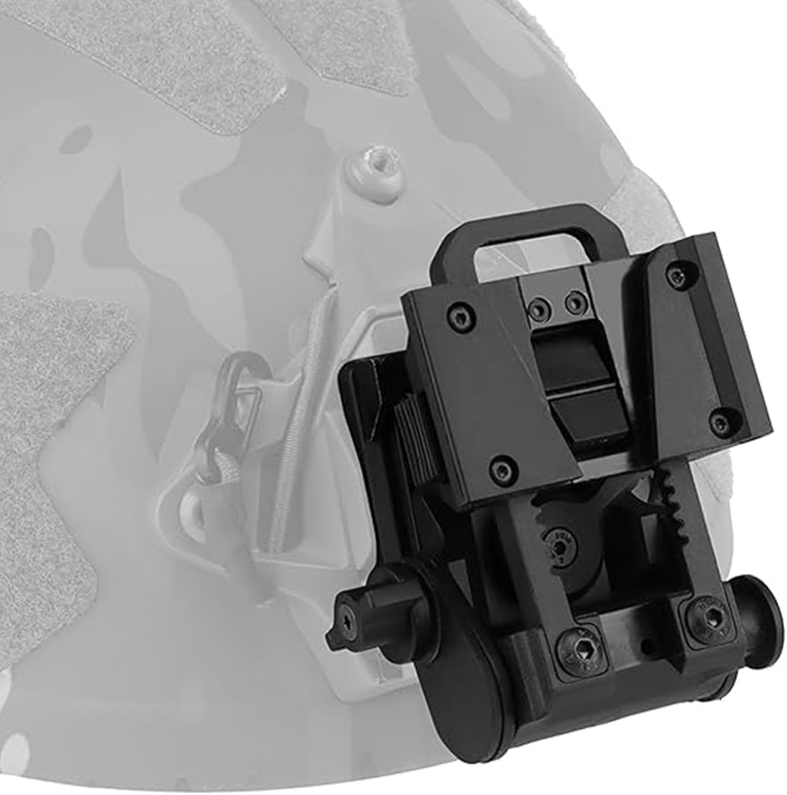 

L4G24 Resin Night Vision Mount, NVG Mount, Lightweight Airsoft Helmet Accessory (Black Resin)