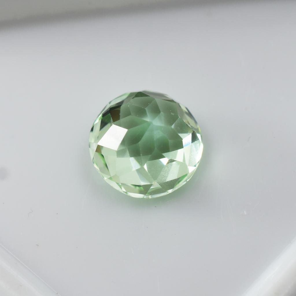 Stunning Natural Bluish Green Sapphire 4.10 Ct Round Certified Loose Gemstone