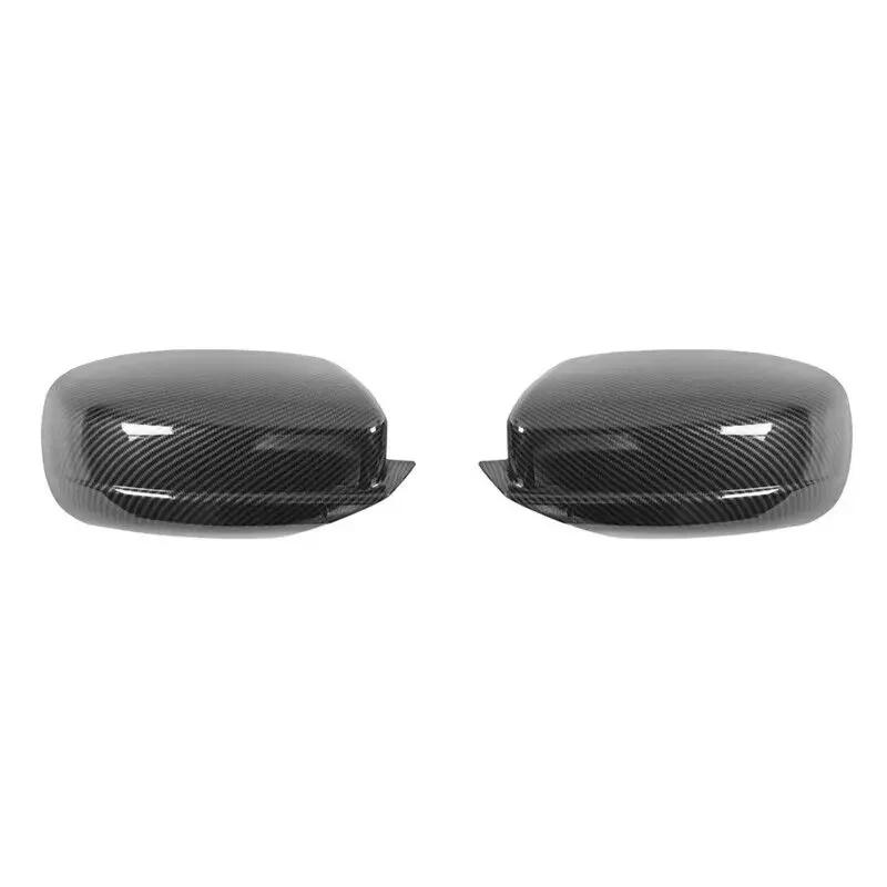 Pair OX Horn Side Wing Mirror Cover Cap For Dodge Charger SRT Chrysler 300 300C Rearview Mirror Cover Shell Case Car Accessories