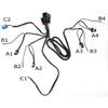 Xenon Headlamp Kit Dual-Relay Wiring Harness for 9004 9007 HB5 Hi/Lo Lamps