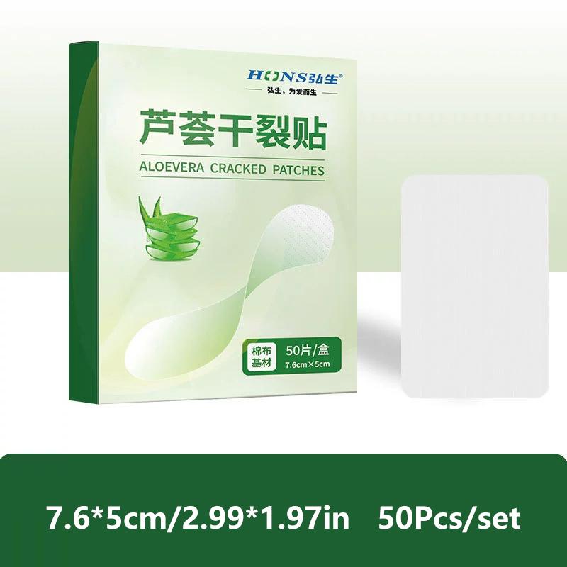 50/100 Stück Hände und Füße Riss Pflaster Pad Passen Klebstoff Fuß Trockenriss Schutzband Schutz Fuß Kokon Schmerzlindernd Fuß Ins